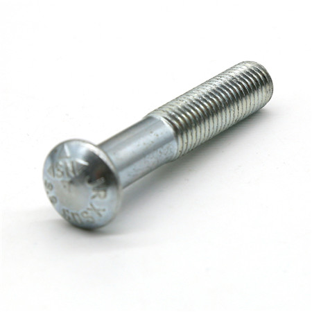 DIN603 فولاد ضد زنگ پیچ و مهره چرخدار گردن بزرگ